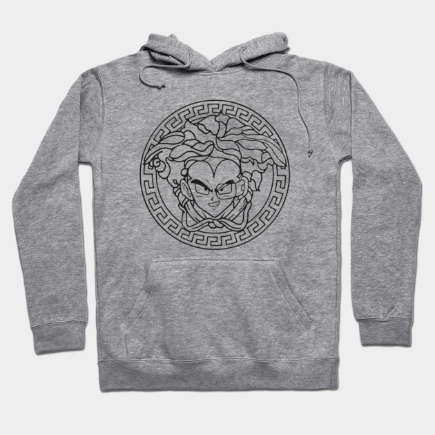 Grey versace hoodie best sale